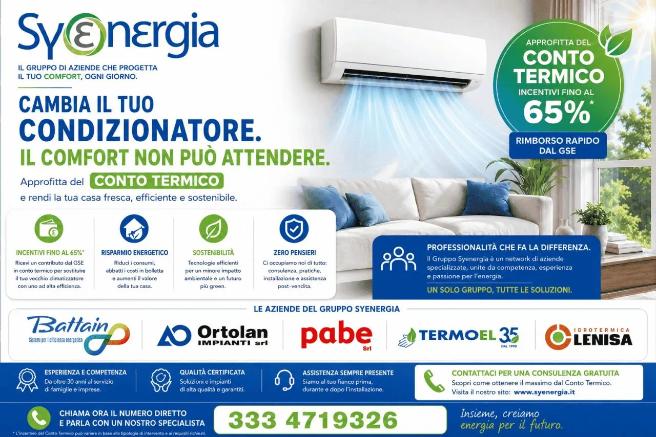 CAMBIA IL TUO CONDIZIONATORE Syenergia