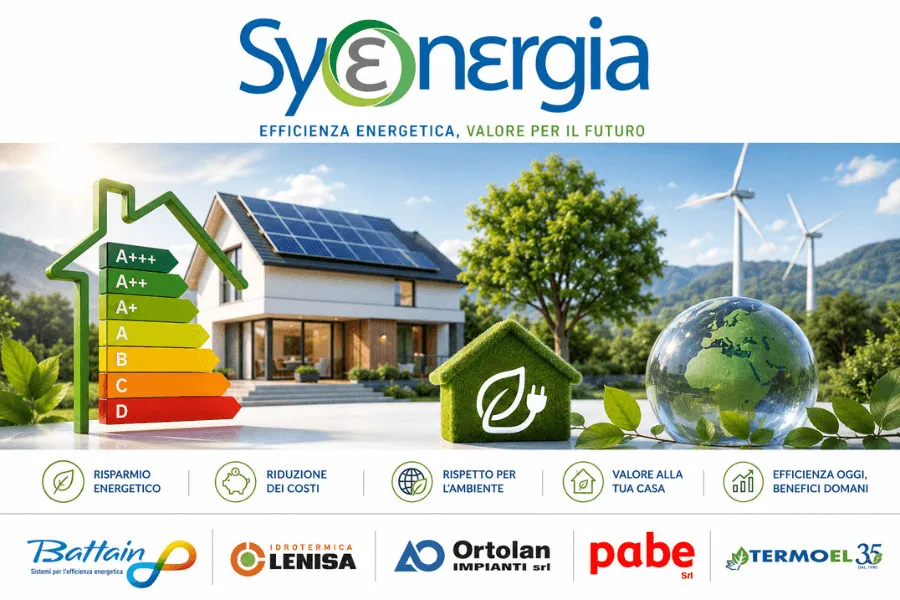 L’efficienza energetica è un investimento che migliora il tuo presente e il tuo futuro Syenergia