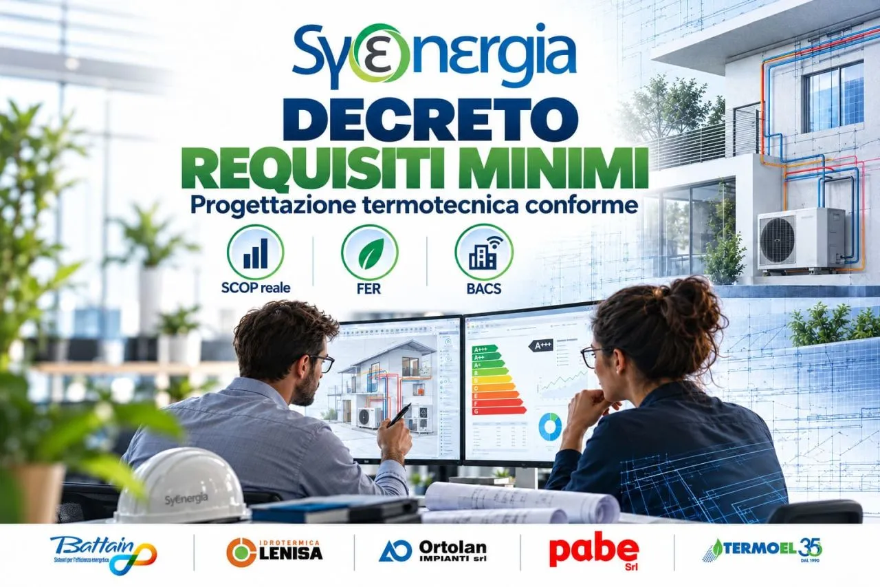 Nuovo Decreto Requisiti Minimi: perché la termoidraulica oggi non ammette più improvvisazioni Syenergia